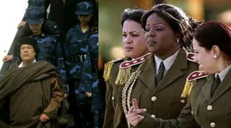 Gaddafi’s Female Virgin Bodyguards