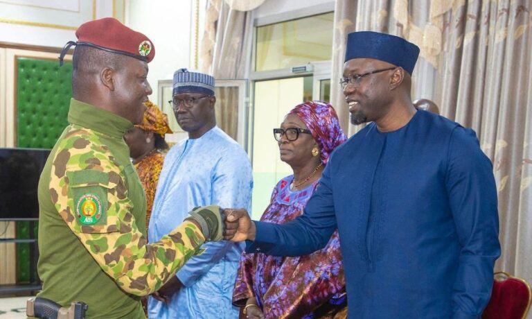 Senegal’s Prime Minister Sonko Visits President Ibrahim Traoré